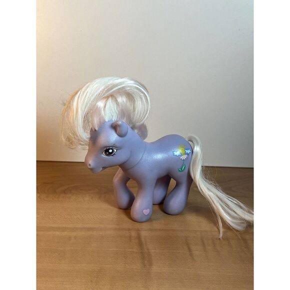 Yesterdaisy My Little Pony MLP G3 2002 Purple Flower - Picture 3 of 7